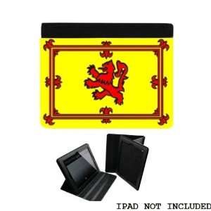 Scottish Lion Scotland Flag iPad Leather and Faux Suede Holder Case 