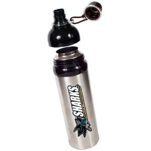   Colored Stainless Steel Water Bottle/Silver/Black
