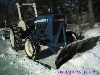 Ford 3000 tractor with front snow plow live p.t.o.  