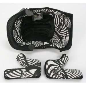    ONeal Black/White 8 Series Helmet Liner 0521 595