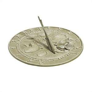 Whitehall Products 00749 Frog Sundial Finish French 