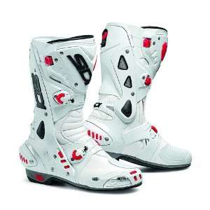  Sidi Vortice Motorcycle Boots   White