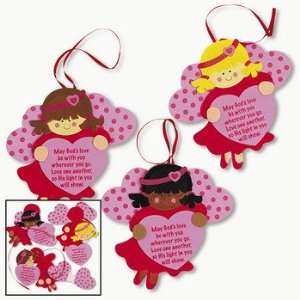  Inspirational Valentine Angel Ornament Craft Kit   Craft 