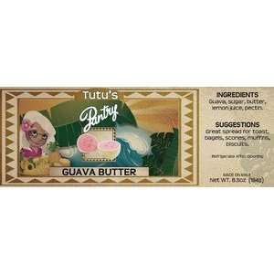 Hawaii Maui Tutus Pantry Guava Butter 3 Grocery & Gourmet Food