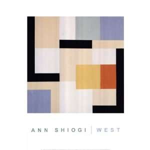  West Poster by Ann Shiogi (22.00 x 28.00)