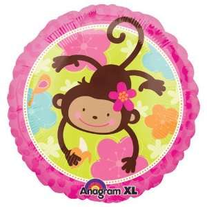  Adorable Monkey Love 18 Mylar Balloon Toys & Games