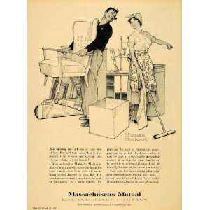  1959 Ad Massachusetts Mutual Life Insurance Co. Moving 
