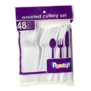   Plastic Cutlery Utensils (Spoons, Forks, Knives) 