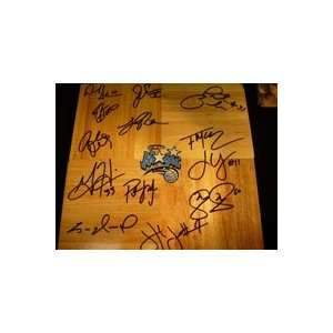  Orlando Magic(2002 03) Autographed Floorboard   Sports 