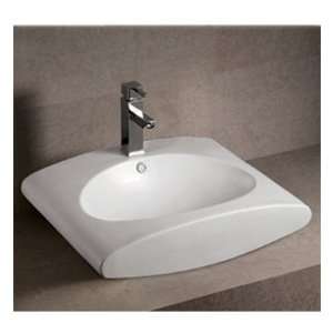 Isabella 6.25 x 23.63 Rectangular Vessel Sink with Overflow and 