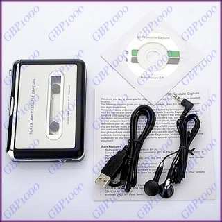   PC USB Cassette to  Converter Audio Capture for Music Player  