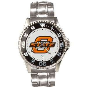 Oklahoma State University Cowboys Mens Competitor Stainless Steel 