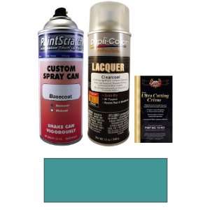   Oz. Green Blue Metallic Spray Can Paint Kit for 1996 Volvo 960 (412