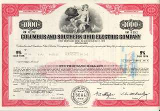 COLUMBUS AND SOUTHERN OHIO ELECTRIC COMPANY C&SOE 1974  