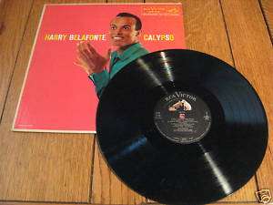 Harry Belafonte Calypso LP RCA Victor LPM 1248 VG+  