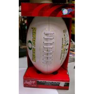  Rawlings Full size Football Oregon Ducks Perfect Season 