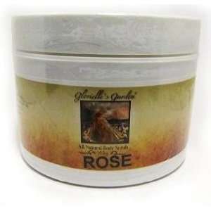  All Natural Handcrafted ROSE Body Sugar Scrub Beauty