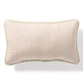  Outdoor Outdoor Lumbar Pillow in Logic White with Cording 