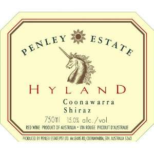  Penley Estate Hyland Shiraz 2008 Grocery & Gourmet Food