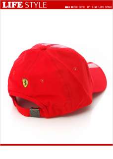 Brand New PUMA Ferrari LS Baseball Cap / Hat (55810802) Red in Asian 