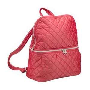  Kenzie Alexander Coral Chinois Diaper Back Pack   Red Silk 