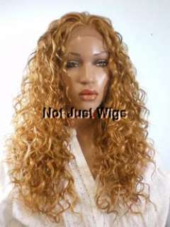 24” Long Spanish Wavy Synthetic Lace Front Wig
