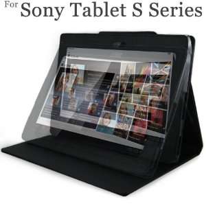 Sony S1 Tablet Leather Case Cover Executive Multi Angle Journal Book 
