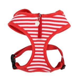  Authentic Puppia Halcyon Harness, Red, Small