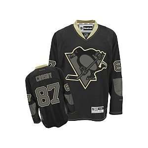 com Reebok Pittsburgh Penguins Sidney Crosby Black Ice Premier Jersey 