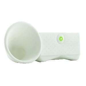  Bone Horn Stand Portable Amplifier For Iphone 4g White BP 