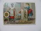 Black Americana trade card. J & P Coats thread 1880s