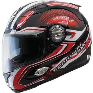  Scorpion EXO 1000 RPM Helmet   2X Large/Red Automotive