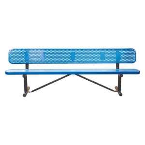   Perforated Standard Sports Bench   Surface Mount Patio, Lawn & Garden