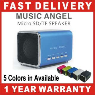 Music Angel Micro SD TF USB mini  Speaker for Player Phone PC ipod 