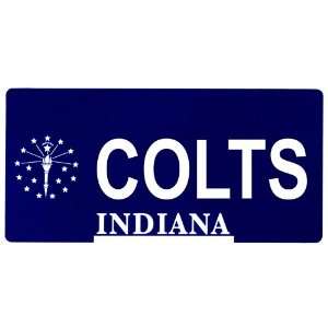  Indiana State License Plate Frame NFL 