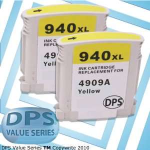  DPS Value Series © 940XL Yellow 2 Pack of Remanufactured 