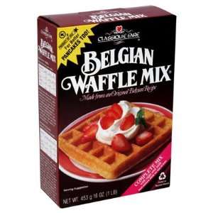 Classique Fare Belgian Waffle Mix Grocery & Gourmet Food