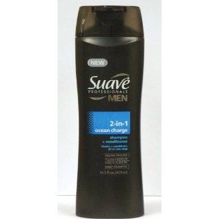 Suave Professionals, Men, Shampoo, Daily Clean, Ocean Charge, 12.6 