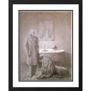  Magritte, Rene 28x36 Framed and Double Matted Souvenir of 