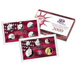 2000 US Mint Silver Proof Set  