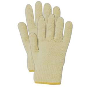 Magid KnitMaster 13682KWPC Cotton Glove, Knit Wrist Cuff, 8.75 Length 