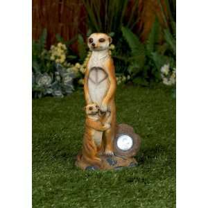  Meerkat with Baby Solar Light [Kitchen & Home]