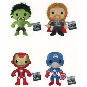 com Funko MARVEL AVENGERS 8 Thor   Iron Man   Hulk   Captain America 
