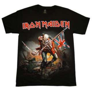   the iconic cover art to the Iron Maiden   The Trooper single