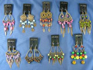 all earrings are random so those pictures are samples of what you will 