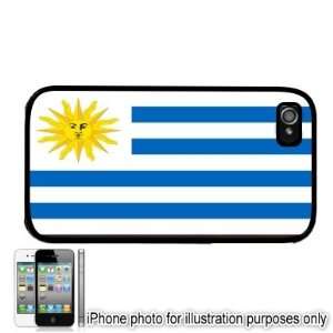  Uruguay Uruguayan Flag Apple iPhone 4 4S Case Cover Black 