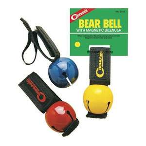 Coghlans Hiking Bear Bell With Silencer  