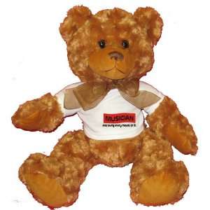  MUSICIAN And loving every minute of it Plush Teddy Bear 