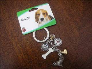 Little Gifts Pet Beagle Dog Keyring Key Ring Chain.  