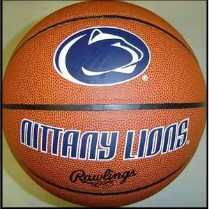   Lions NCAA Rawlings Tip Off Full Size Basketball